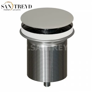 FL012GH Донный клапан с накладкой из керамики для раковин c перелива Globo 7 см цвет Лед Globo ACCESSORIES Италия