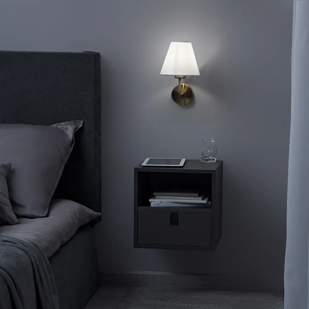 Бра Arte lamp Elba E27 1x60 бронза STLM-2145340 - Вид №8