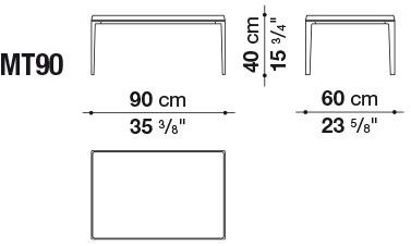B&B Italia Прямоугольный стеклянный журнальный столик Michel sun-id-1448577 - Вид №7