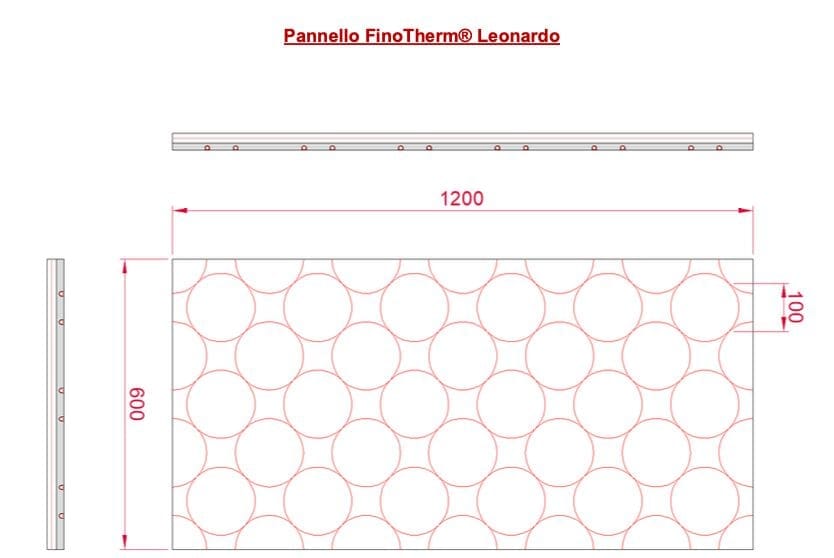 Лучистая напольная панель из мелового волокна ECOBEL FinoTherm® ARCH-00124169 - Вид №3