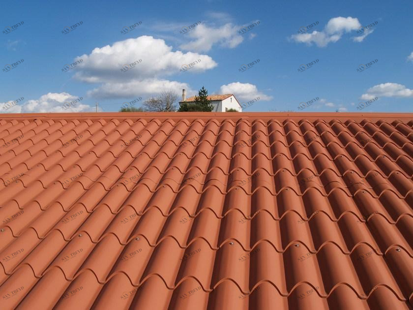 FIBROTUBI Металлоизолированный лист черепичный для кровли sun-id-1383431