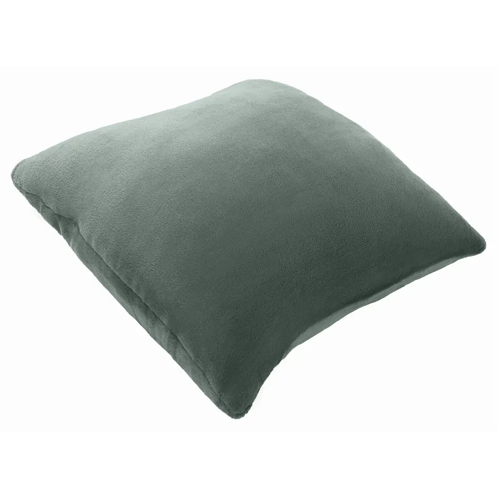 Подушка KREAFORTA Flandria 45x45 см цвет темно-зеленый STLM-2165491 - Вид №1
