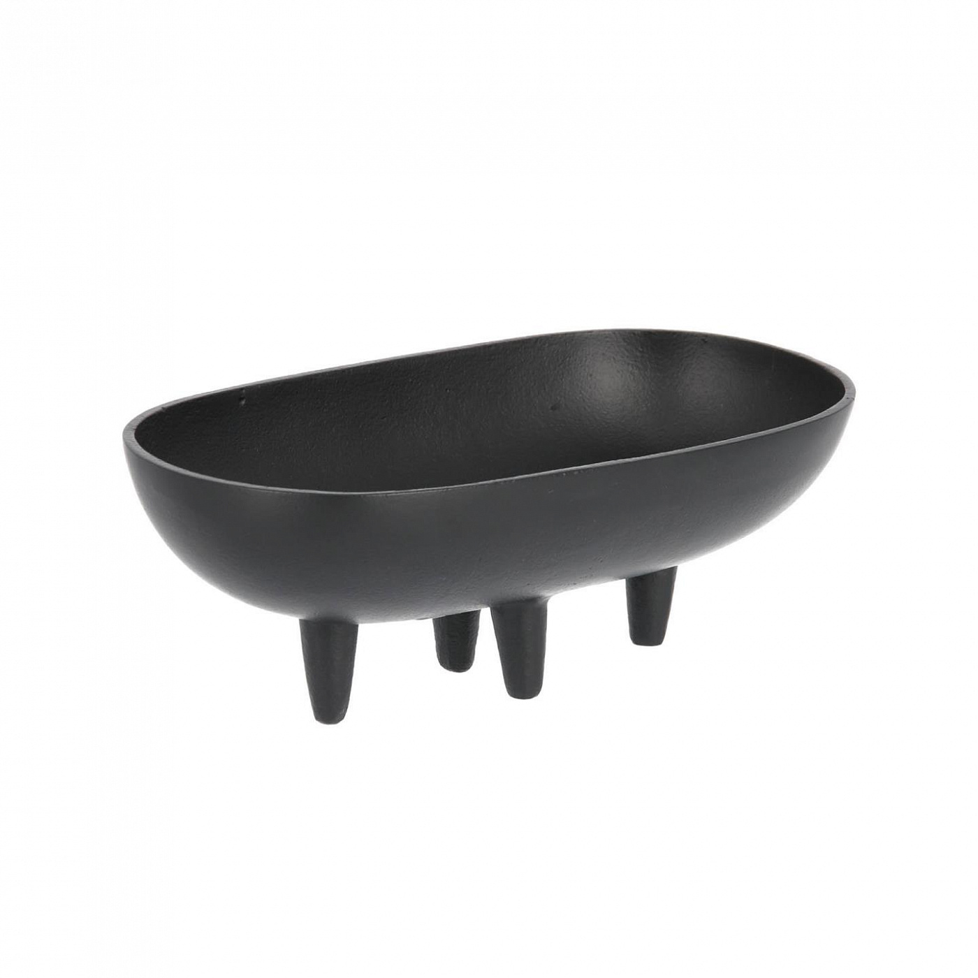 076556 Поднос черный металл La Forma Malika 