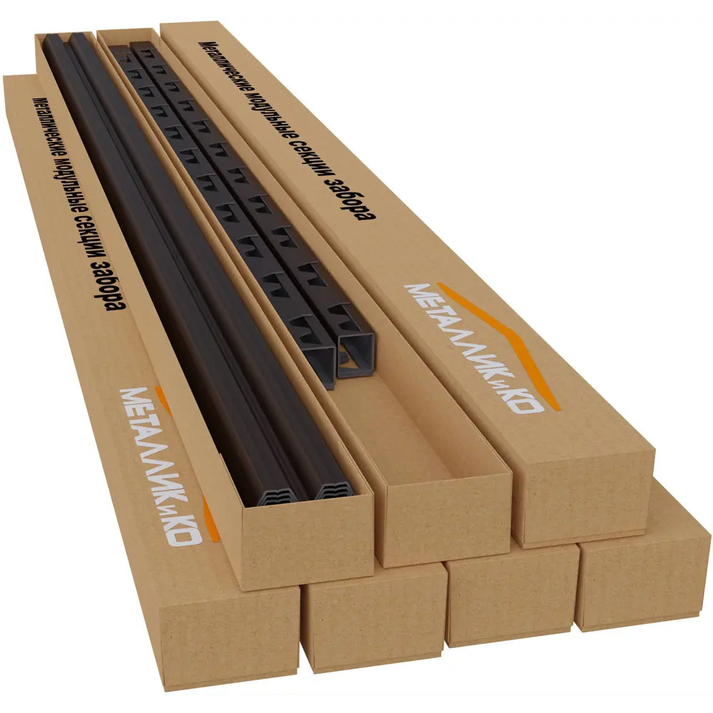 Забор-жалюзи Горизонт 2x2.5 м цвет коричневый Santreyd STLM-2209091 - Вид №3