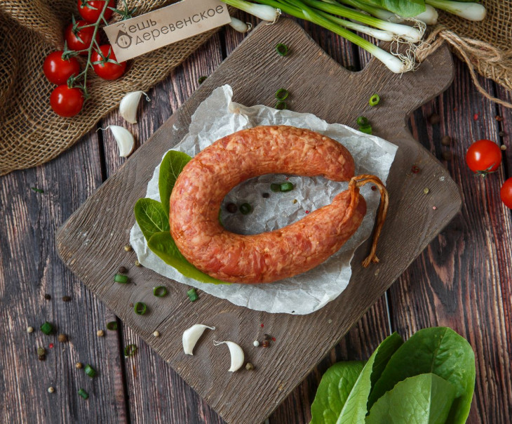 5228 Колбаса "Вишнивецкая" в/к Вкусляндия 