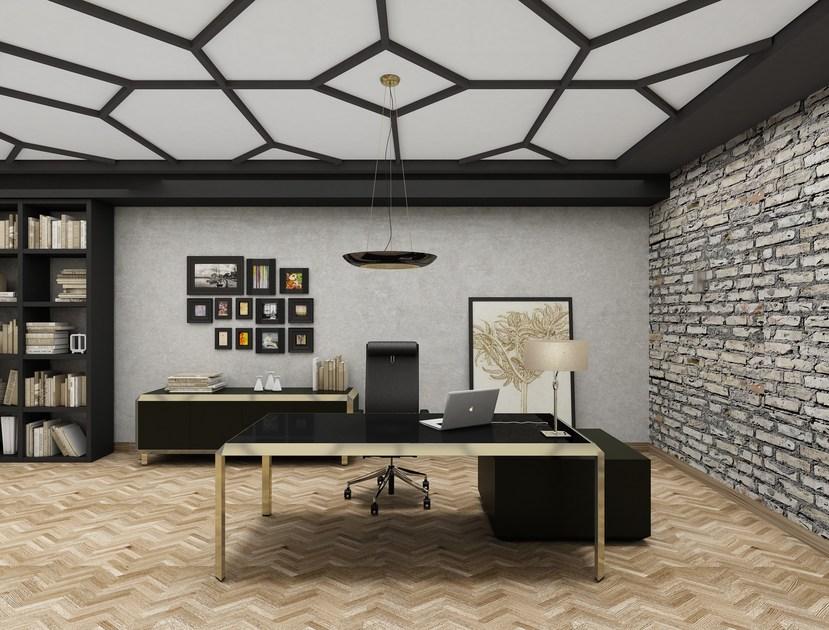 Tuna Ofis Рабочий стол со встроенной полкой Metis sun-id-1358967 - Вид №3