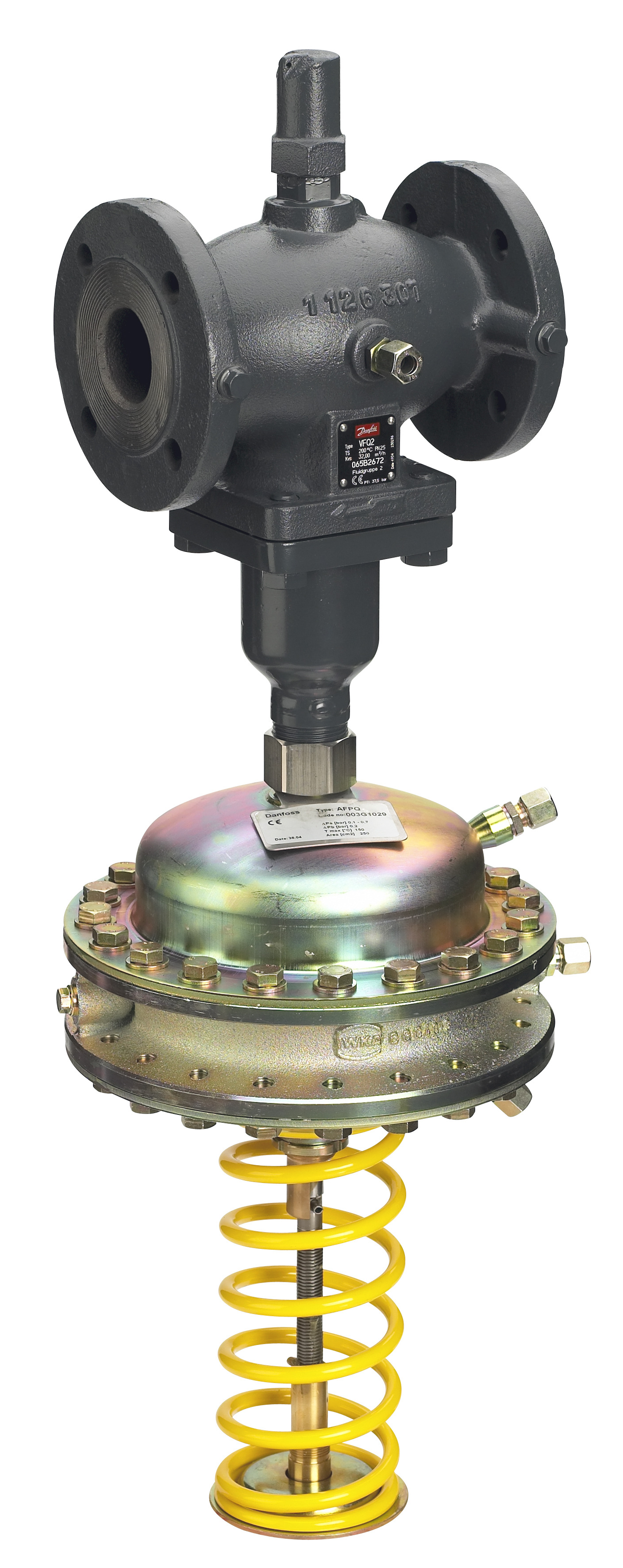 Danfoss Регулятор перепада давления AFPQ / VFQ 2 AFPQ-4 0,1-0,7/0,2 Блок регулирующий 003G1033  - Вид №1