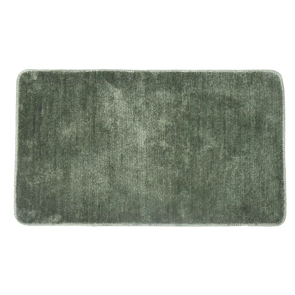 Коврик для ванной Swensa Presto 50x80 см цвет зеленый STLM-2176942