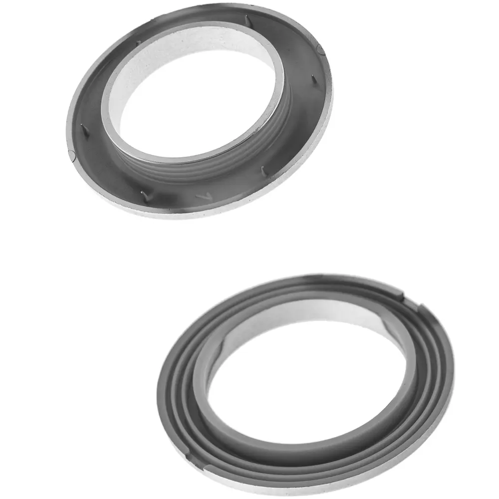 Люверс универсальный ø35 мм широкий цвет серебро 10 шт Santreyd STLM-2083330 - Вид №2