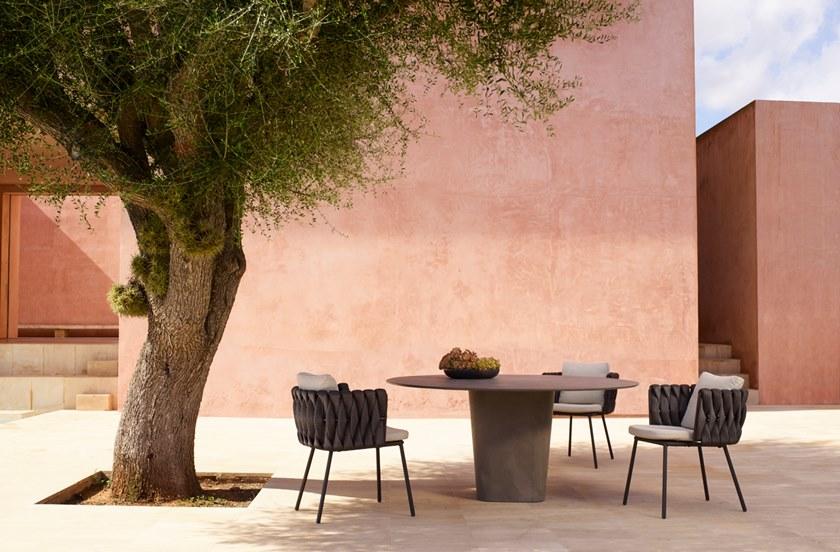 TRIBÙ Садовый стул с подлокотниками Tosca sun-id-1361831 - Вид №8