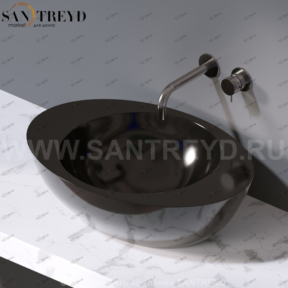 L269.104 Накладная раковина на столешницу  овальная A. e T. Italia ACCENT AeT ITALIA