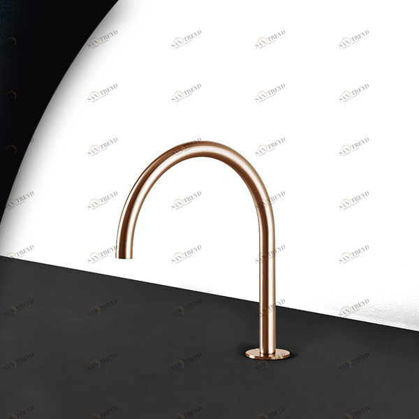 Излив для раковины розовое золото TOOX Radomonte CHT50R