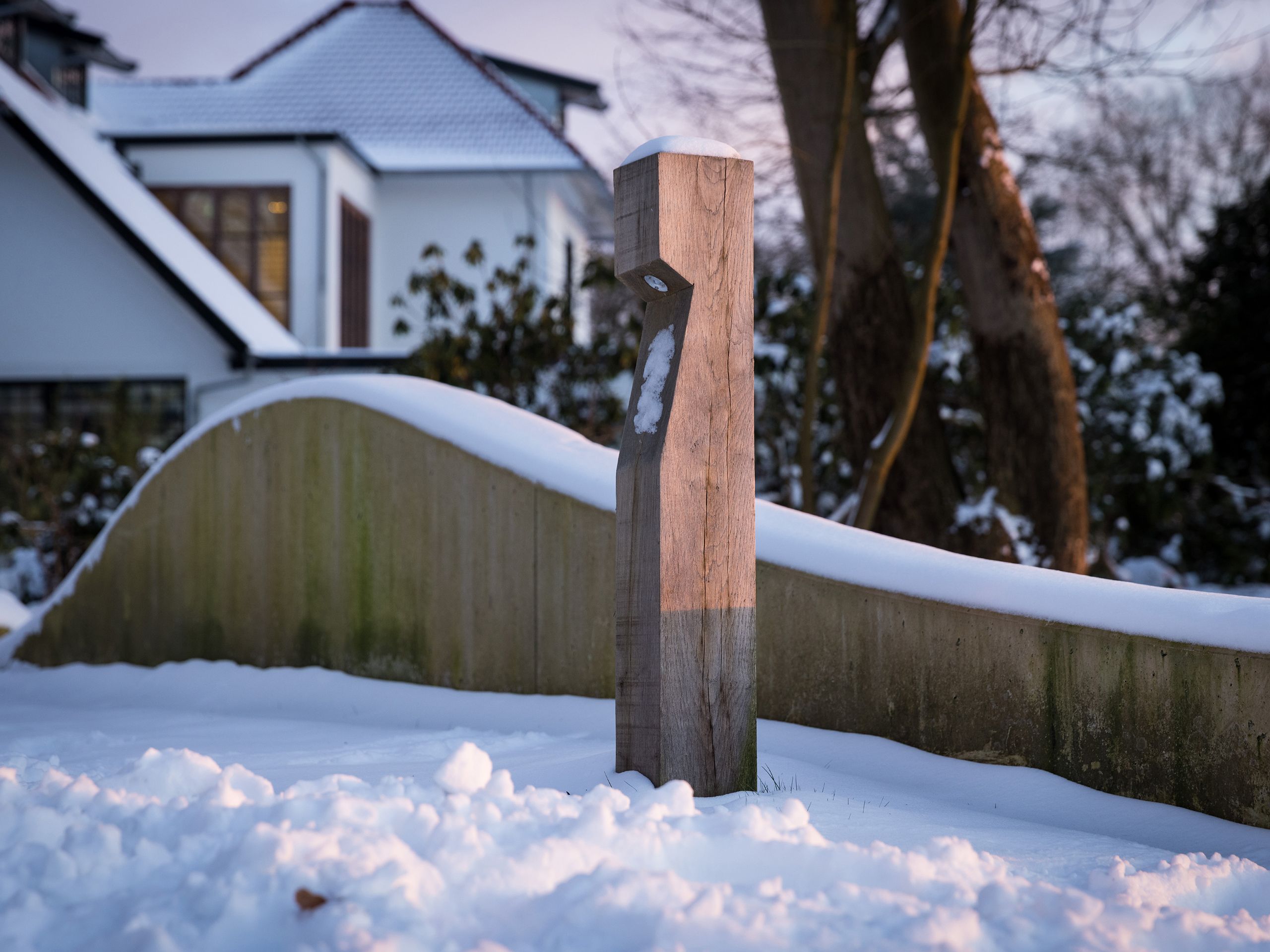 Деревянный светодиодный световой столб Timberlab EYE ARCH-00015022 - Вид №1