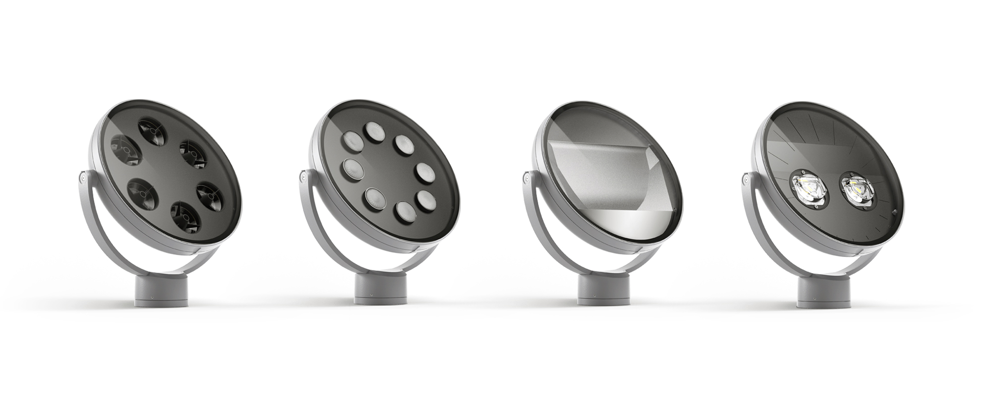 8840618 Проектор Platek SUN Large Proiettore  SUN Large Floodlight - 6 COB LED 3000K 60°  - Вид №1