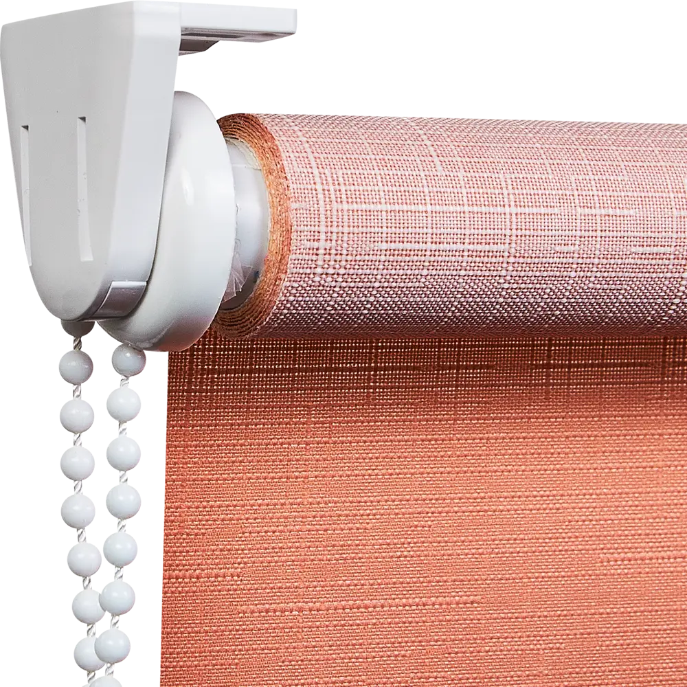 Штора рулонная Градиент 60x170 см красно-оранжевая DOMLEGRAND STLM-2119979 - Вид №1