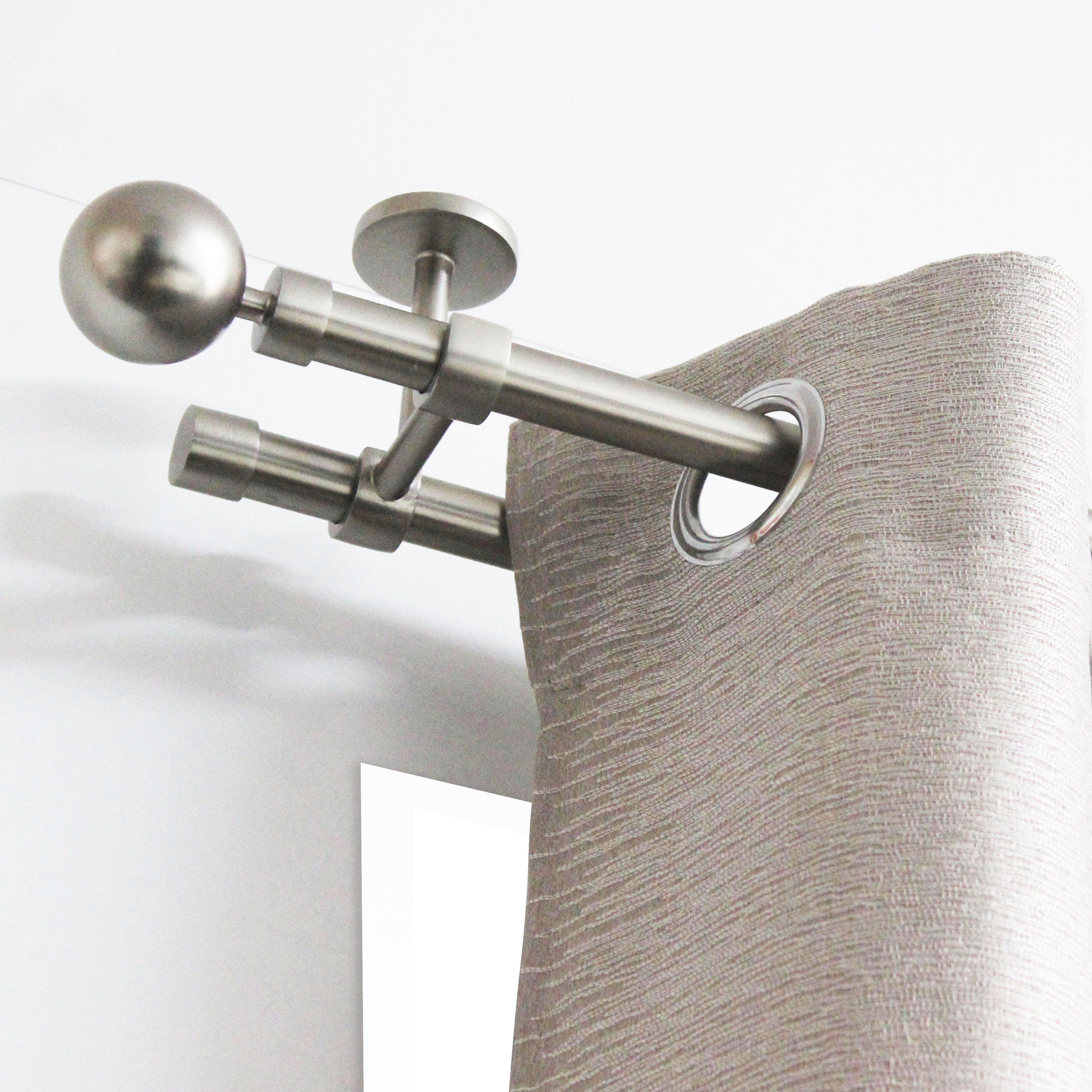 INSPIRE Держатель потолочный для двойного карниза с регулируемой штангой 82549624 STLM-0029548 - Вид №1