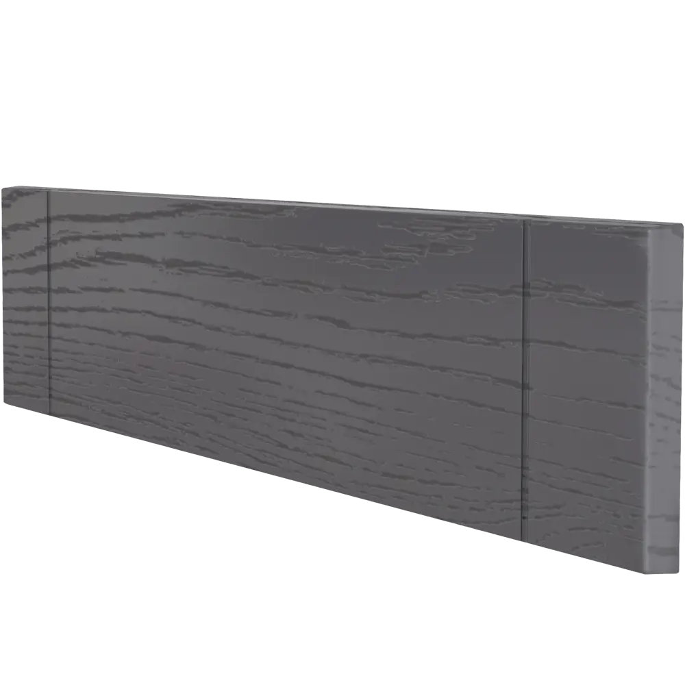Фасад для кухонного ящика Петергоф грей 39.7x12.5 см Delinia ID МДФ цвет графит STLM-2140493 - Вид №2