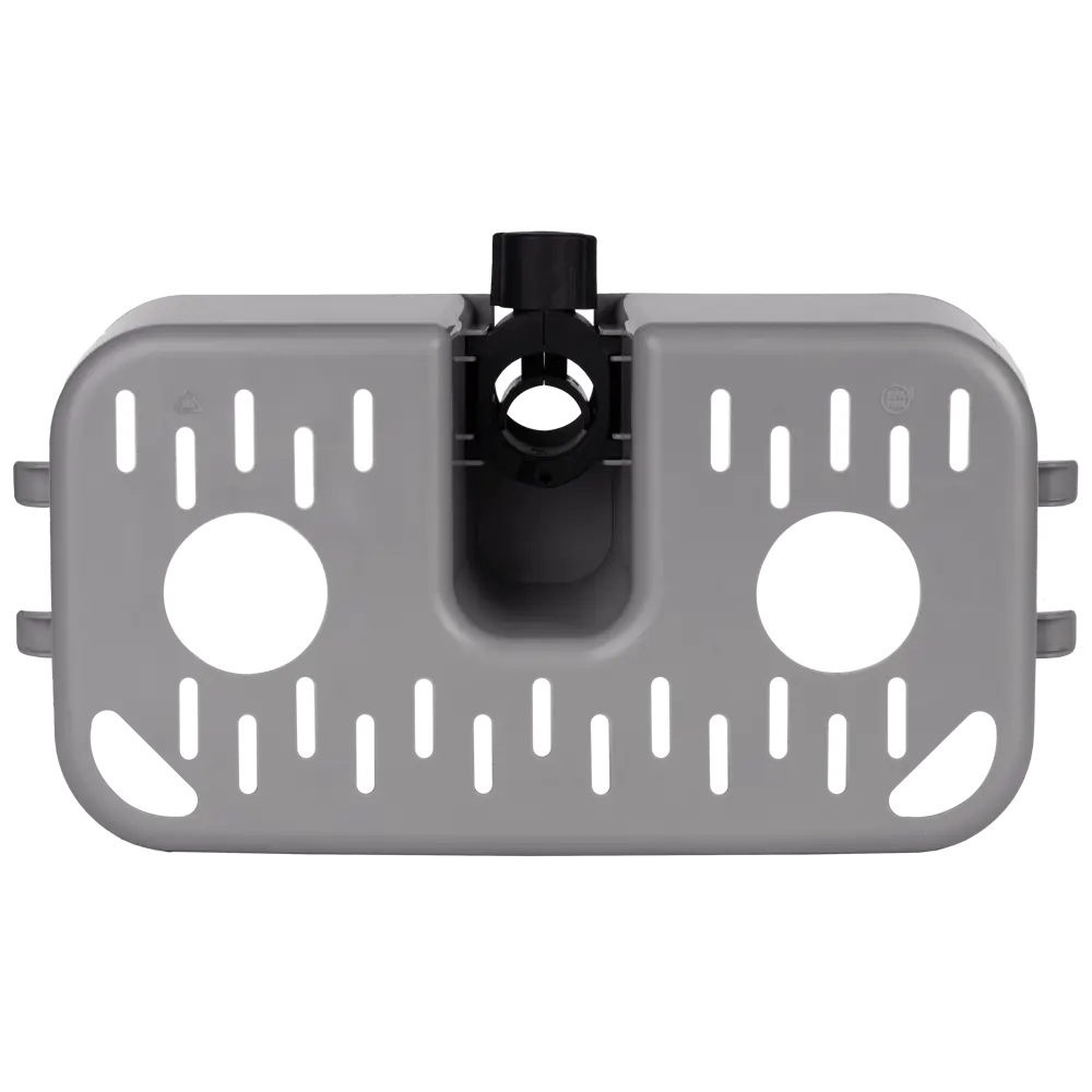 Полочка для душевой штанги Berossi Kniva цвет дымчато-серый Kvina STLM-2116723 - Вид №4