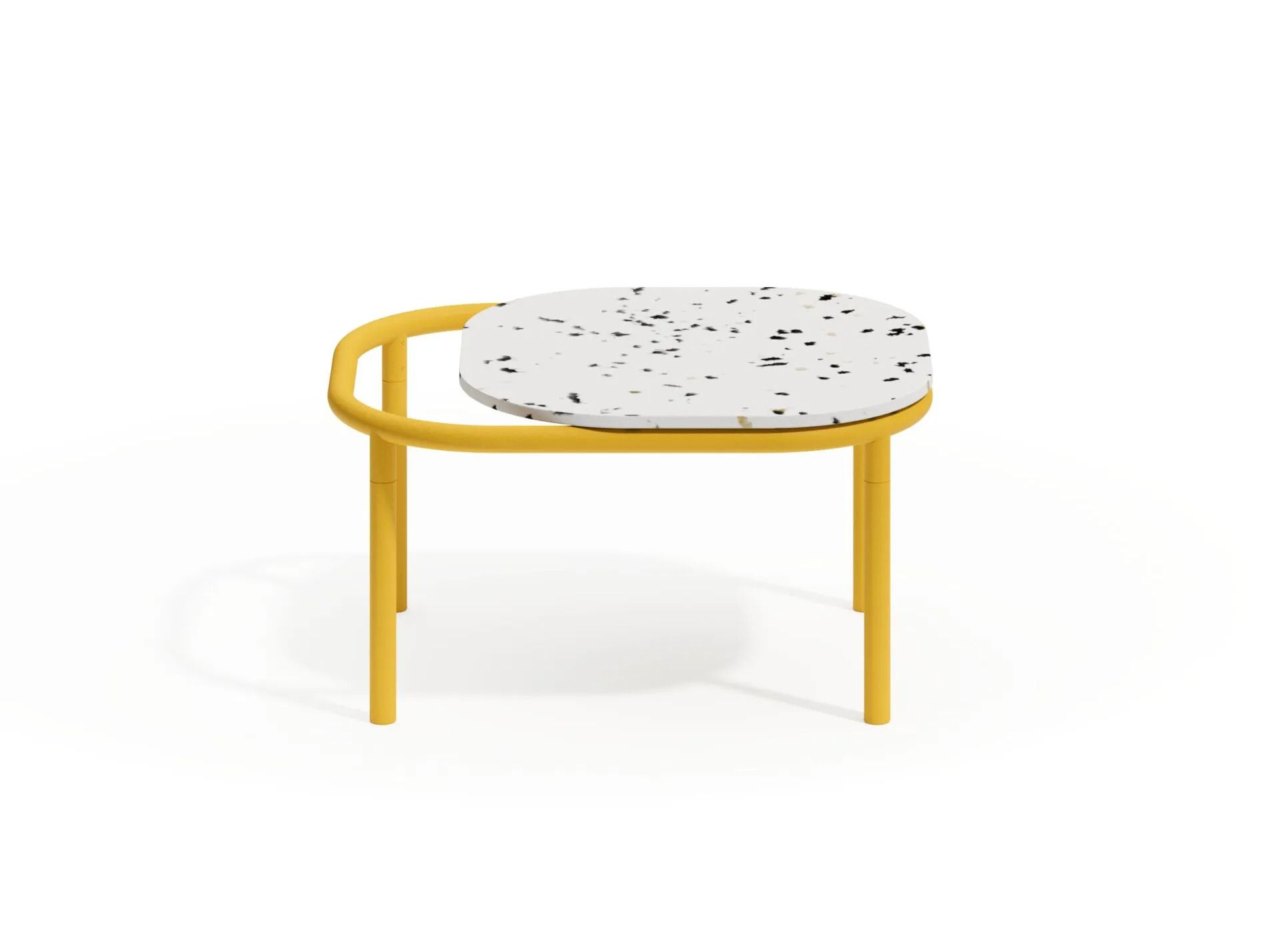 Прямоугольный садовый столик из переработанного алюминия и пластика Joyf пустыня ARCH-00078292