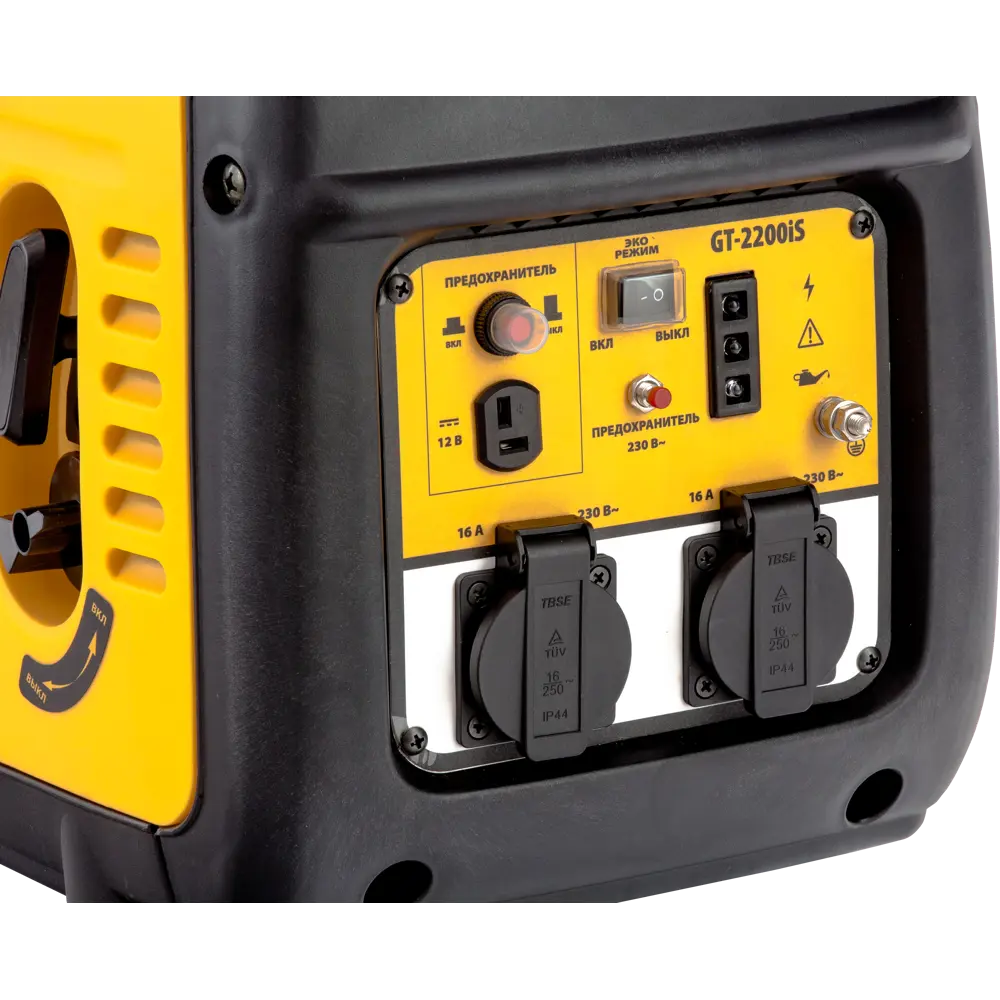 Генератор инверторный Denzel GT-2200iS, 2.2 кВт STLM-2013360 - Вид №7