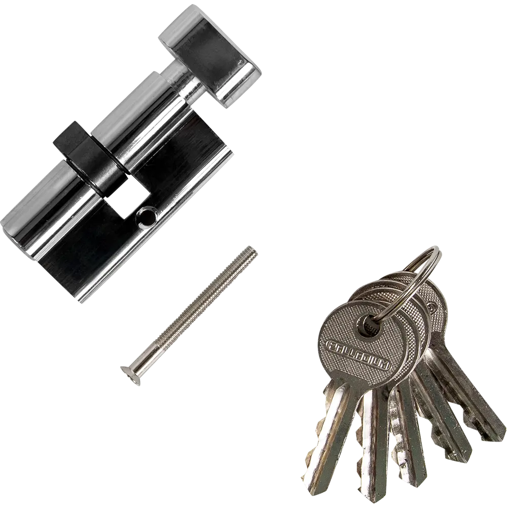 Цилиндр под английский ключ Al 60 ключ-вертушка, хром PALLADIUM STLM-2018772 - Вид №1