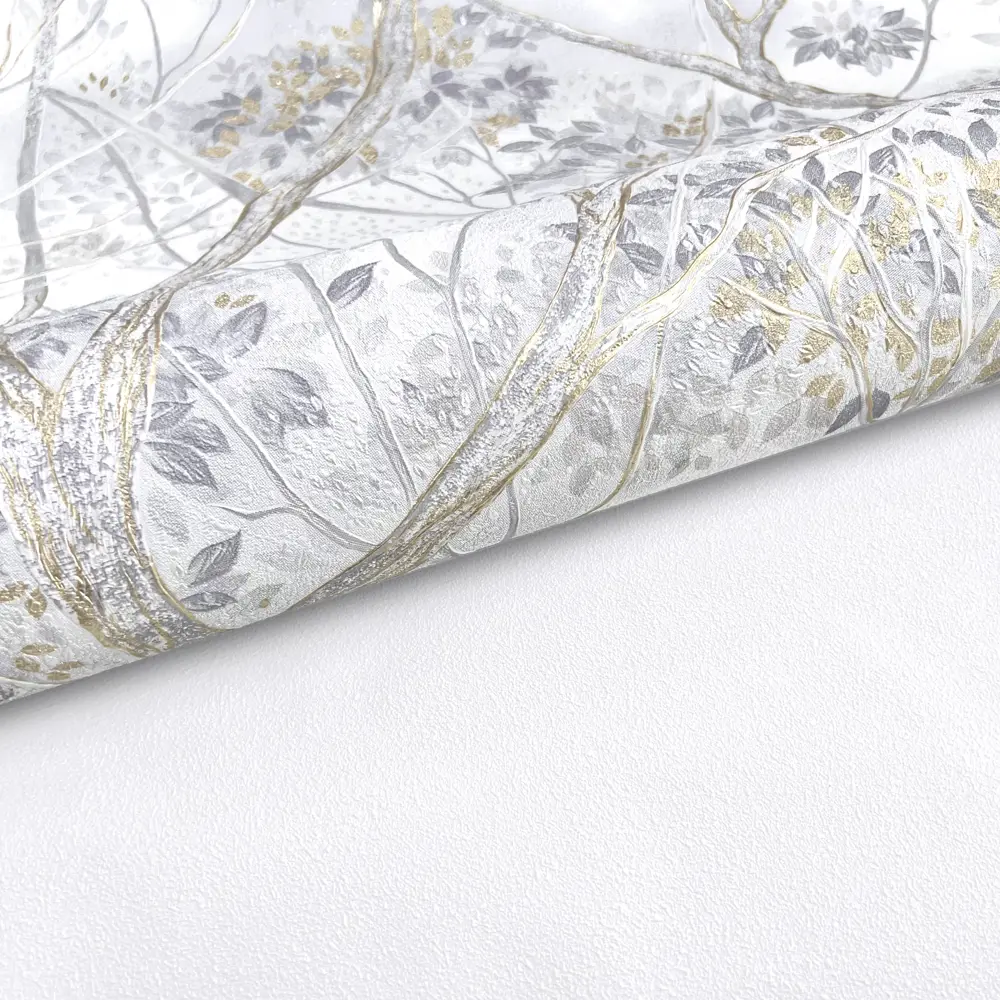 Флизелиновые обои Erismann Madeira белые 1.06 м 89400638 STLM-1503316 - Вид №3