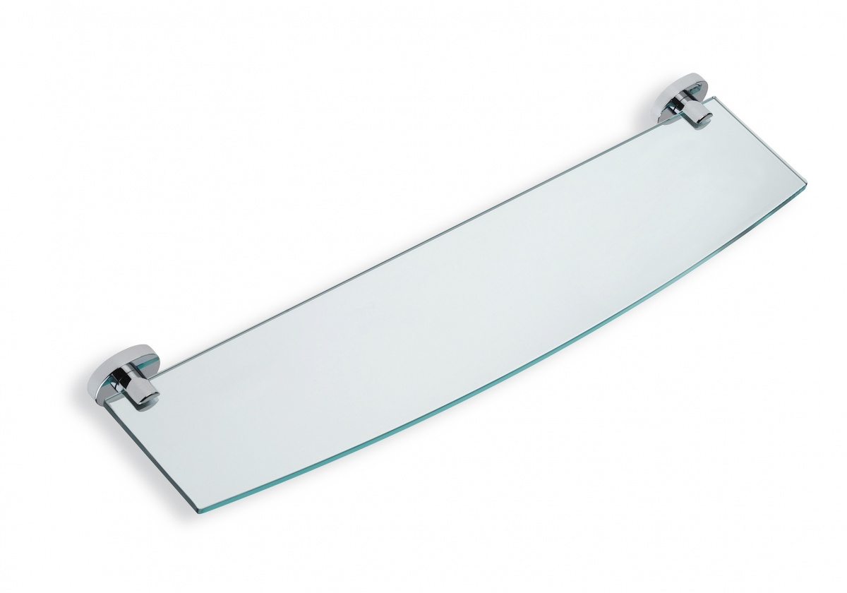 DI04(08) Stil Haus Diana, стеклянная полка, цвет хром