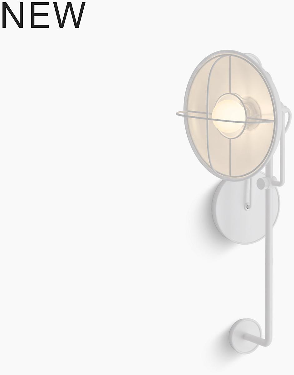 KOHLER Современная ферма бра раздвижной с одной лампой K-23667-SC01-BGL  - Вид №3