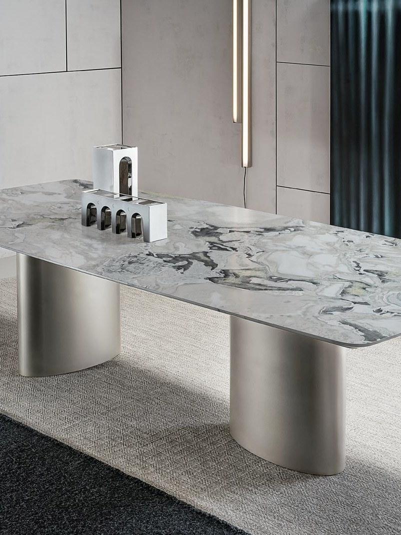 Casamilano Прямоугольный обеденный стол из мрамора sun-id-1399077 - Вид №1