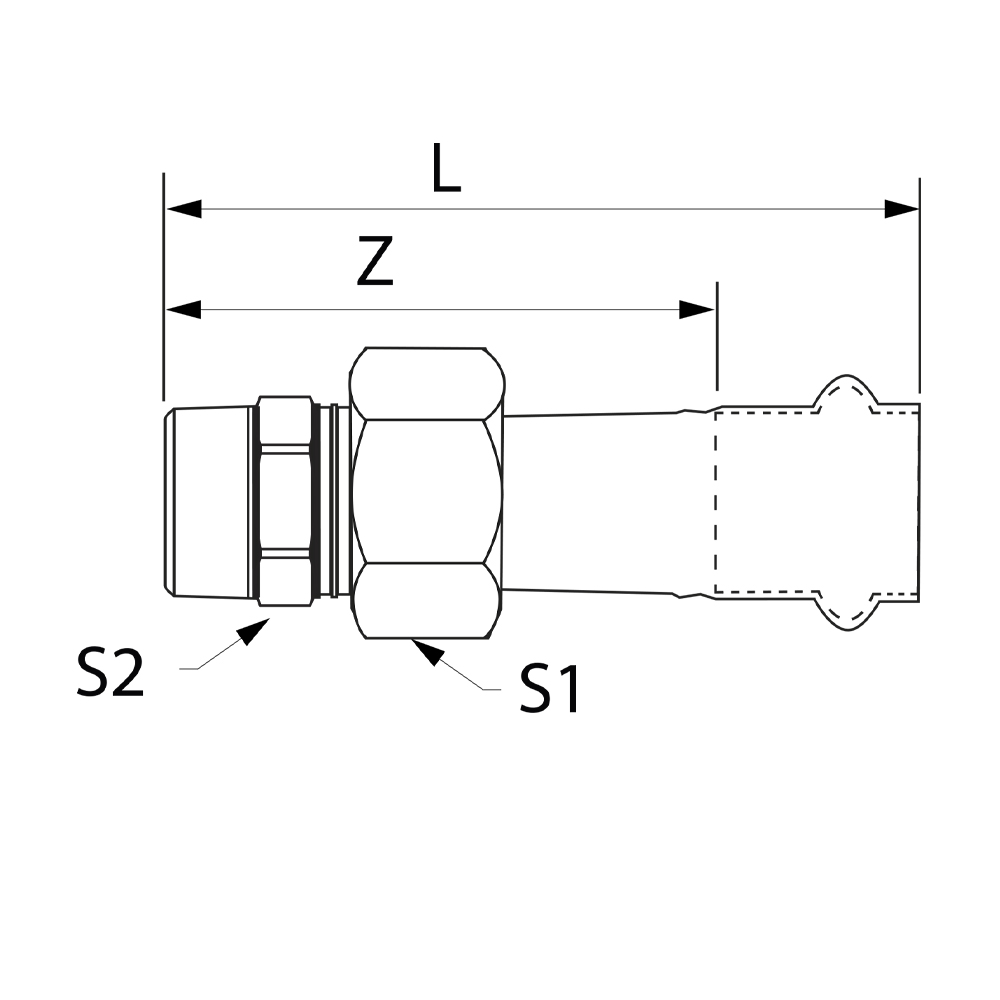 PS4331G0351000 Разъемные соединения Tece  - Вид №1
