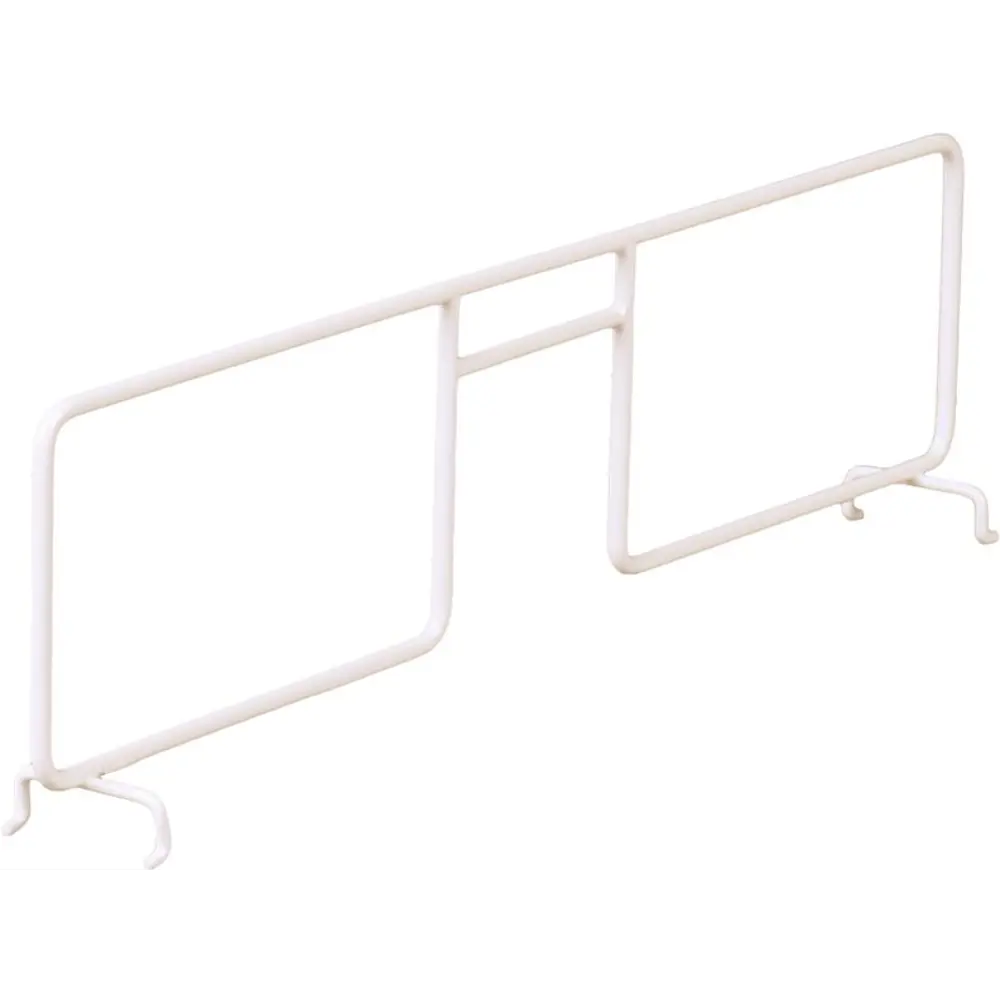 LARVIJ Разделитель для полки 40 см - стальной органайзер в цвете магнолия 84804226 STLM-0055448