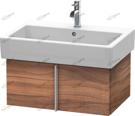 VE610507979 Vero Тумбочка подвесная Орех натуральный, декор Duravit