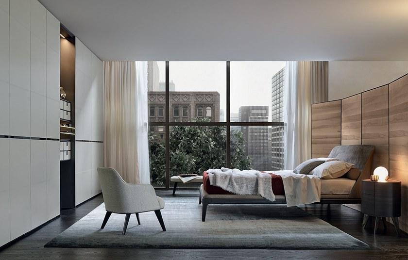 Poliform Овальная тумбочка из дерева с ящиками Kelly sun-id-1476993 - Вид №8