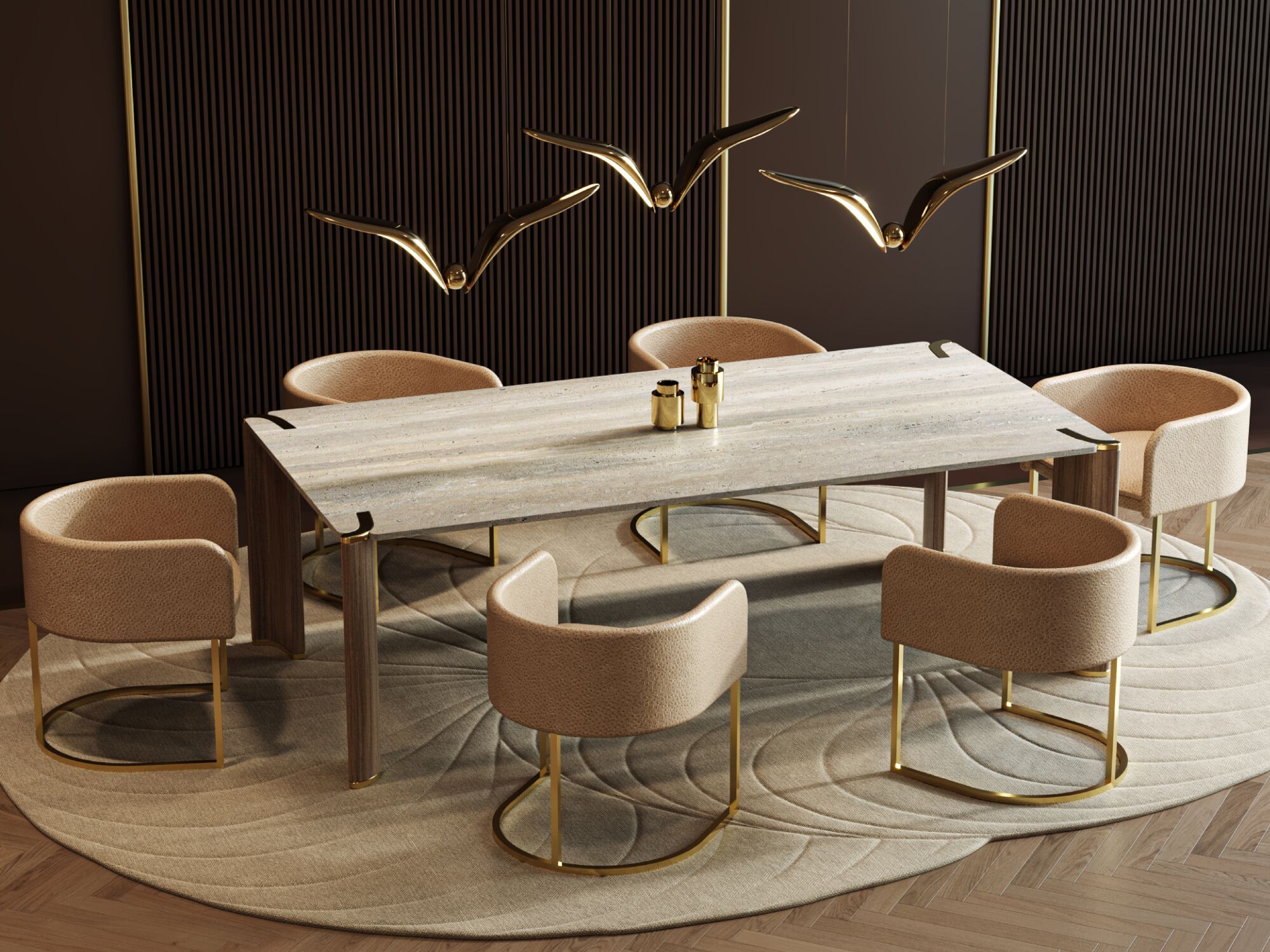 Прямоугольный обеденный стол из керамогранита CASA +39 ENCORE Italia ARCH-00010018