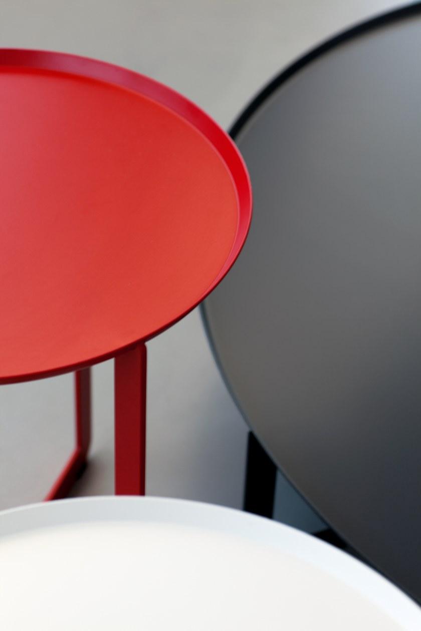 MEMEDESIGN Круглый металлический журнальный столик для гостиной по контракту sun-id-1428127 - Вид №12