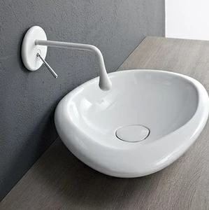 SA10 Накладная раковина на столешницу  овальная Mastella