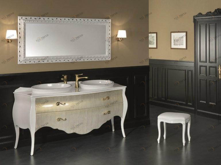 Mobiltesino Двойная тумба под умывальник с ящиками Memory Me 18