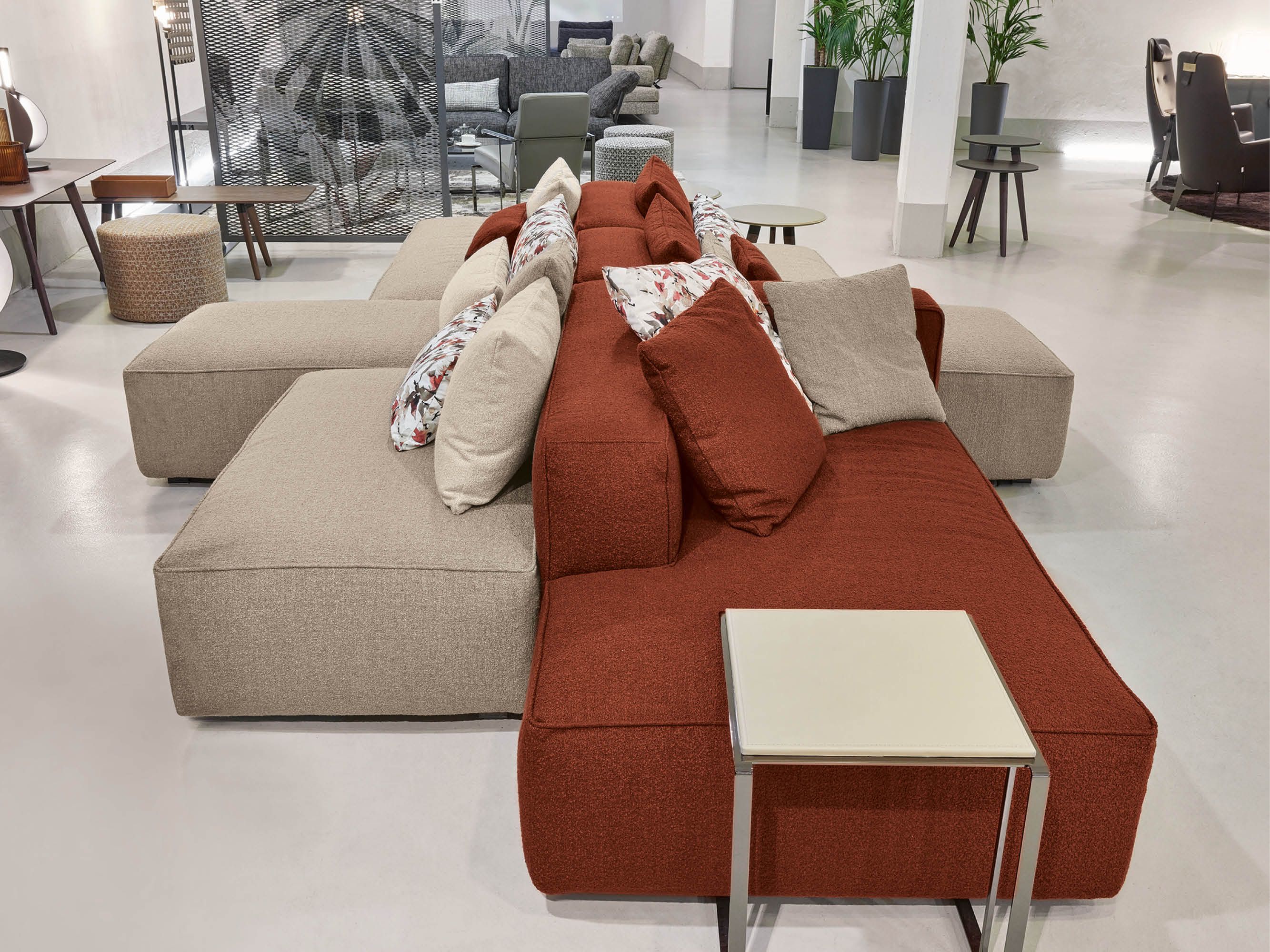 Модульный двухсторонний тканевый диван Dema CUBOTTO ARCH-00003335 - Вид №1