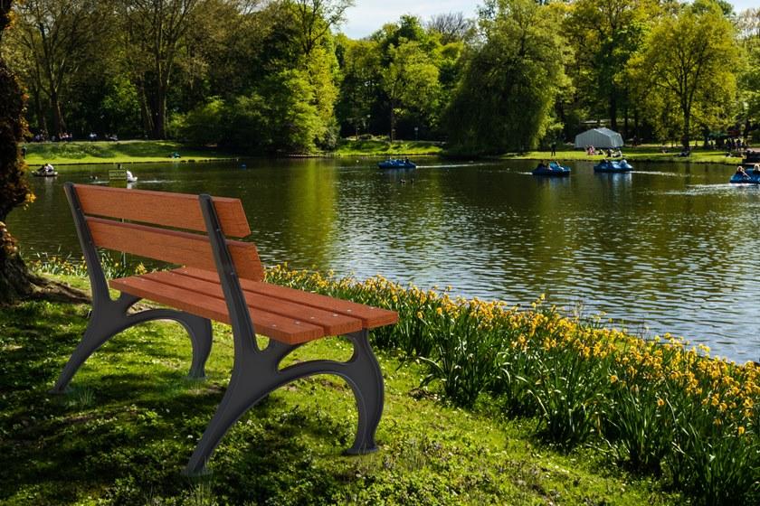 Lazzari Скамья из чугуна со спинкой Otranto sun-id-1458988 - Вид №1