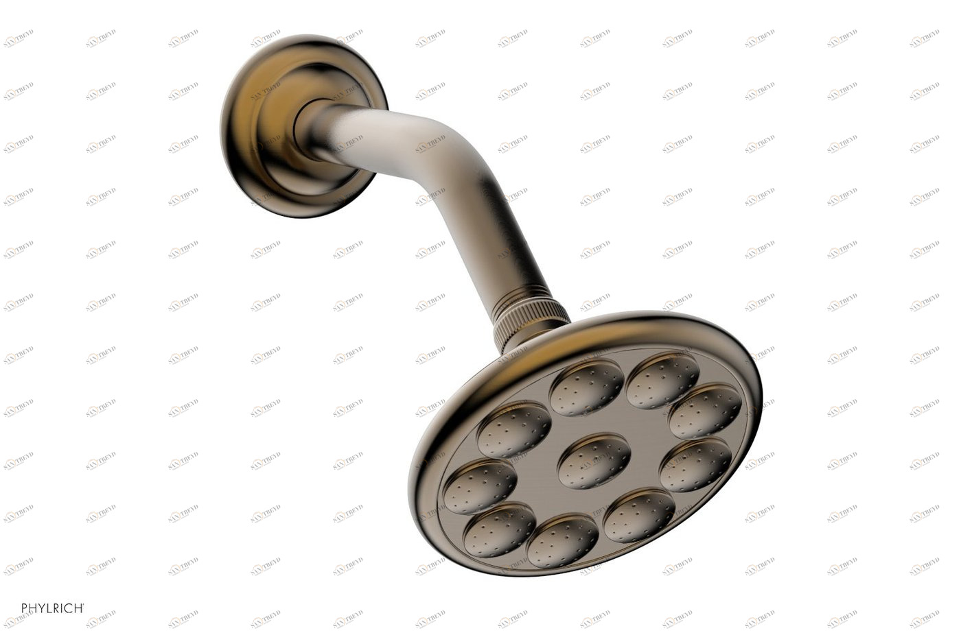 Смеситель для душа DOLPHIN Phylrich  K2101-014 Polished Nickel 