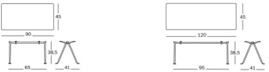 Magis Прямоугольный мраморный журнальный столик Officina sun-id-1421319 - Вид №1