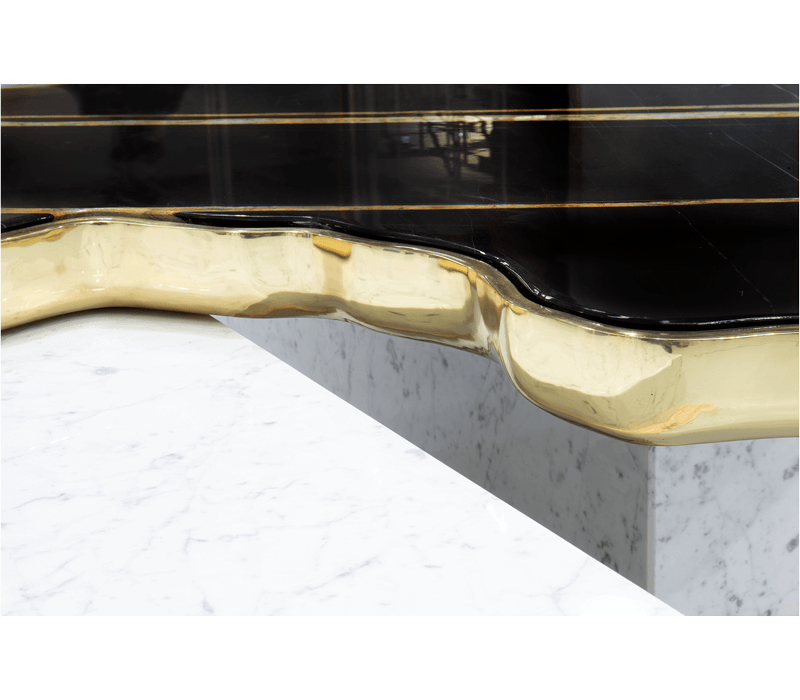 0-229 Navarra черно-белый центральный стол Boca Do Lobo  - Вид №19