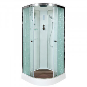 L 909 с гидромассажем Душевая кабина DETO Серия L