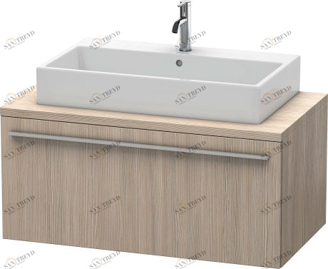 XL541403131 X-Large Тумбочка для консоли Сосна серебристая, декор Duravit