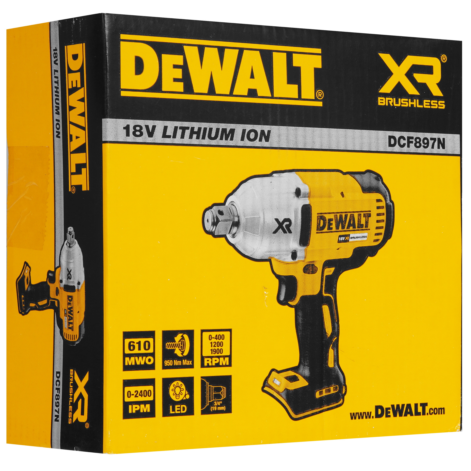 Гайковерт DEWALT DCF897N-XJ XR FLEXVOLТ 18/54V  , Без ЗУ, Без АКБ 5496947 STDN-0130273 - Вид №6