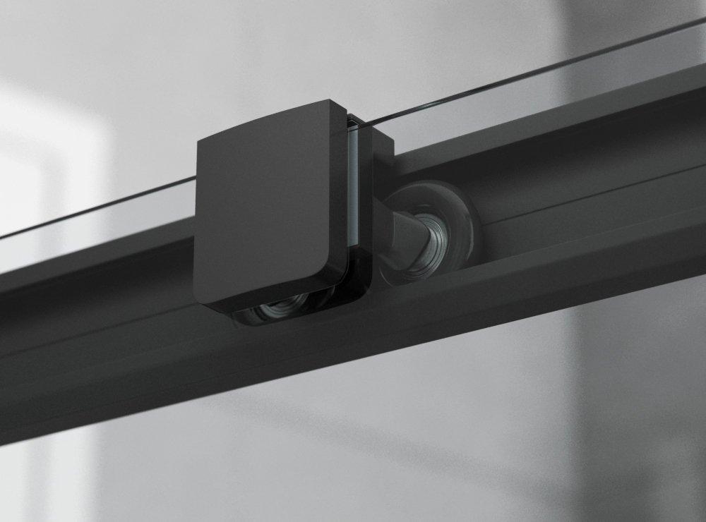 Душевое ограждение Ambassador Queen 11011203Black (900x900x2000), 1 место  - Вид №5