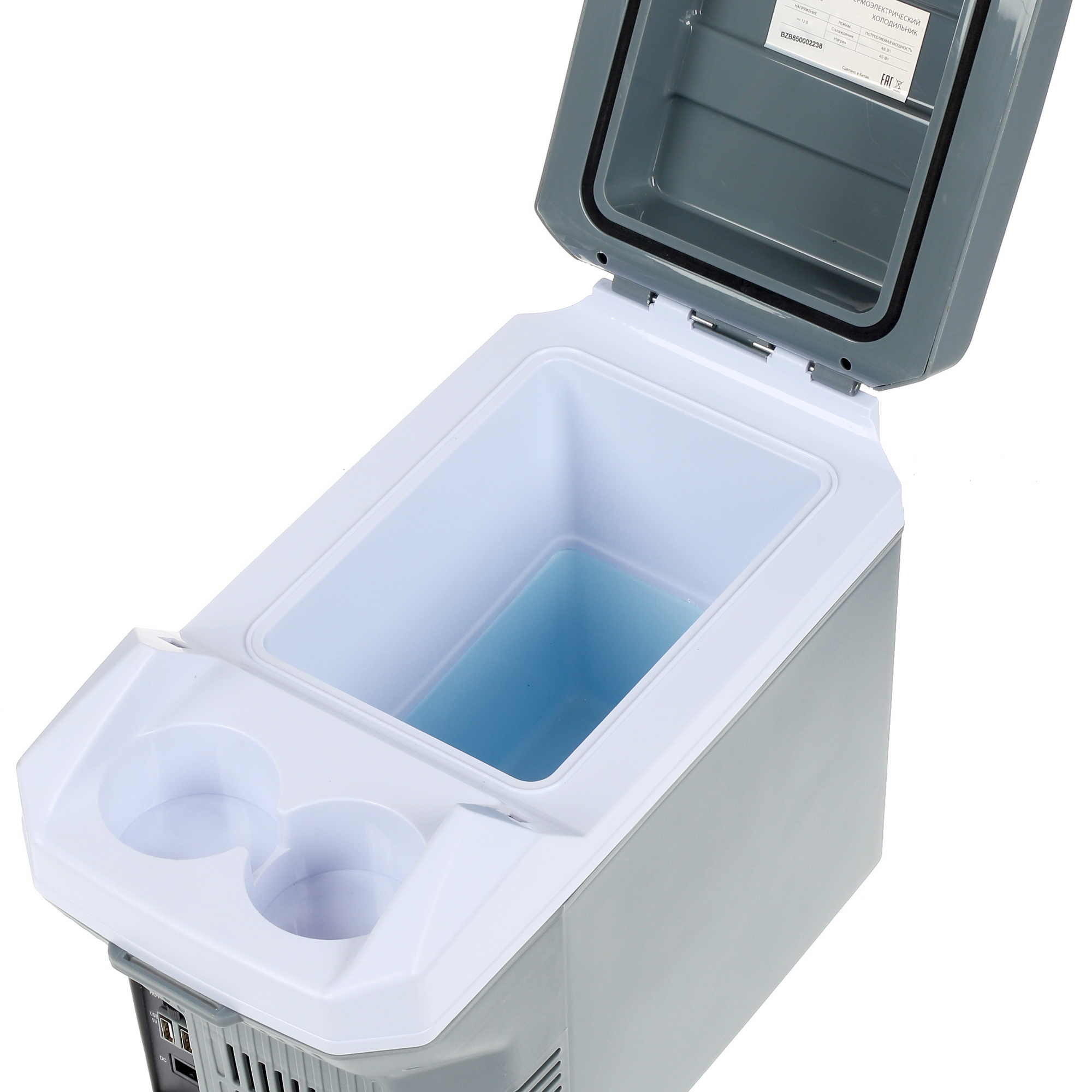 1319334 Холодильник автомобильный DEXP FR-08 серый STDN-0135894 - Вид №5