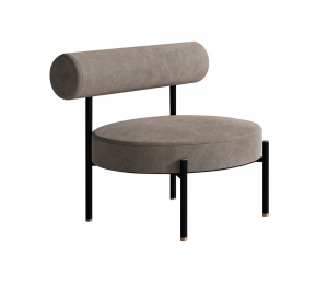 Ex.T Rest lounge chair Кресло для отдыха с обивкой из нубука EXRESTLOUNGE/SEP