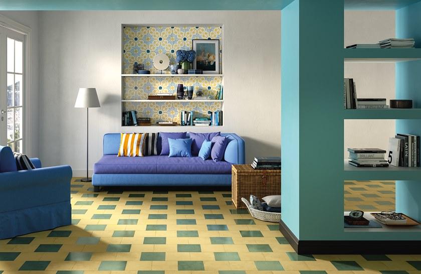 Marca Corona Настенная / напольная плитка из керамогранита Storie d'italia F964 - Вид №1