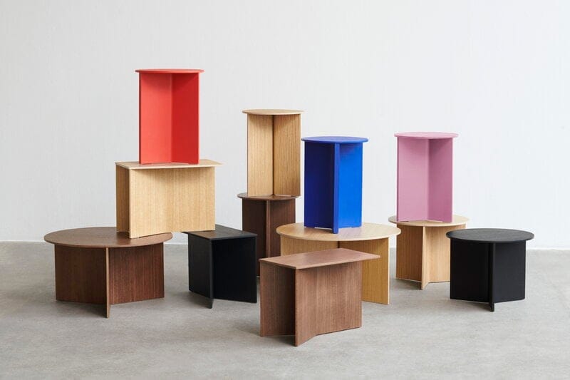 Круглый деревянный журнальный столик In Stock Hay ARCH-00017964 - Вид №1